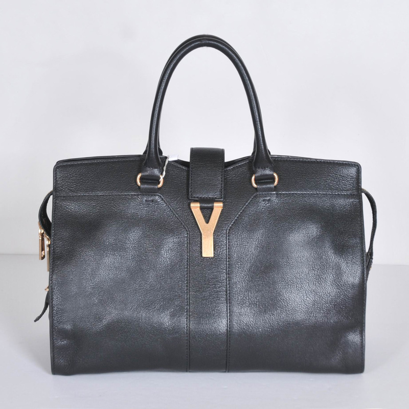 8221 Yves Saint Laurent medio Cabas Chyc Bag 8221 nero